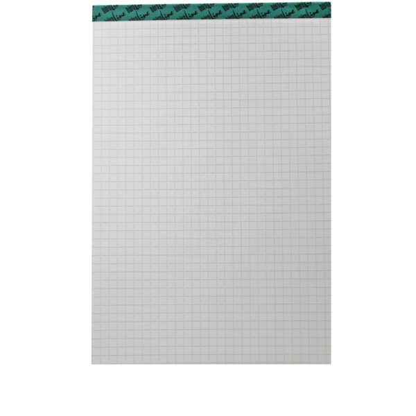 BÜROLINE Büroblock recycling A6 725273 kariert, 70g, 4mm 100 Blatt
