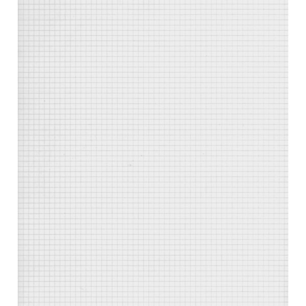 BÜROLINE Büroblock weiss A5 725278 kariert, 80g, 4mm 100 Blatt