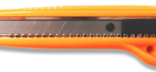 BÜROLINE Cutter 18x100mm E-84004 ECO orange