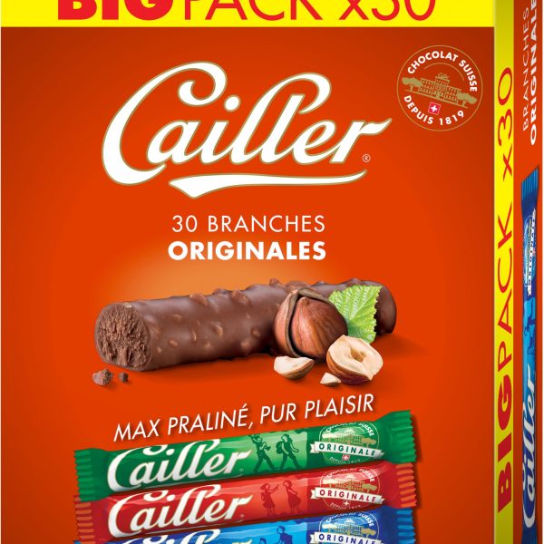 CAILLER Branches Milch 12367870 23g, 30 Stk.