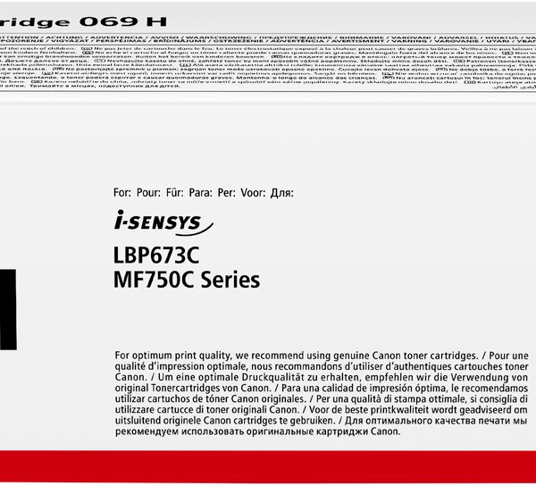 CANON Toner-Modul 069H magenta 5096C002 LBP673CDW 5500 Seiten