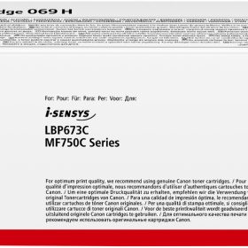CANON Toner-Modul 069H cyan 5097C002 LBP673CDW 5500 Seiten