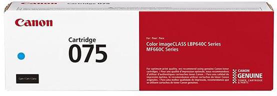 CANON Toner-Modul 075 cyan 6364C002 LBP647Cdw/664Cdw 1300 Seiten