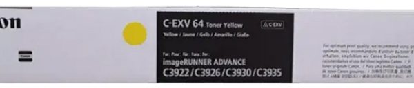 CANON Toner yellow C-EXV64Y IR-ADV DX C3900 25'500 Seiten