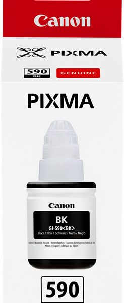 CANON Tintenbehälter schwarz GI-590BK PIXMA G1500/G2500/G3500 135ml