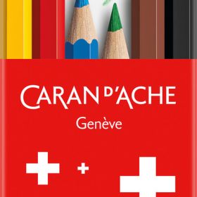 CARAN D'ACHE Farbstifte Swisscolor Mini 1286.806 assortiert 6 Stück