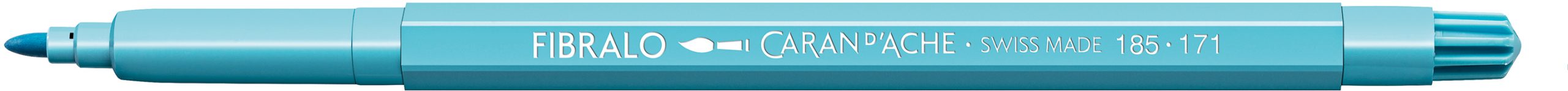 CARAN-DACHE-185.171-7610186341199 CARAN D'ACHE Fasermalstift Fibralo 185.171 türkis – Hochwertig & günstig bei ShopDeca