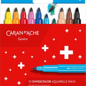 CARAN D'ACHE Fasermaler Swisscolor Maxi 195.41 10 Stück