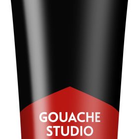 CARAN D'ACHE Deckfarbe Gouache 250ml 2330.009 schwarz, Studio
