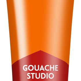 CARAN D'ACHE Deckfarbe Gouache 250ml 2331.030 orange fluo, Studio