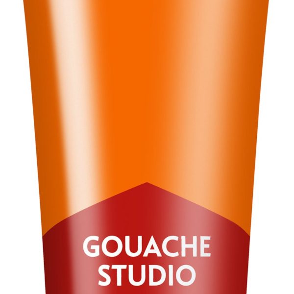 CARAN D'ACHE Deckfarbe Gouache 250ml 2331.030 orange fluo, Studio
