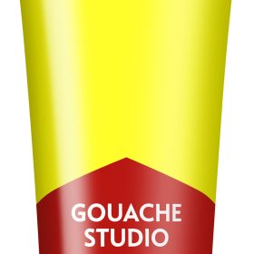 CARAN D'ACHE Deckfarbe Gouache 250ml 2331.240 zitronengelb fluo, Studio