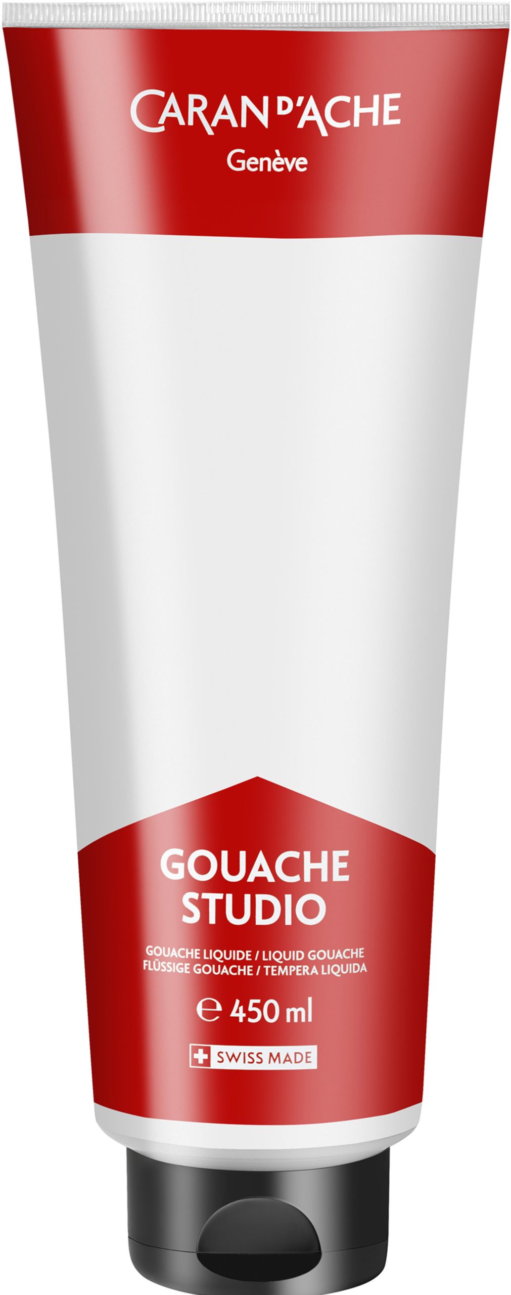 CARAN-DACHE-2340.001-7630002358101 CARAN D'ACHE Deckfarbe Gouache 450ml 2340.001 weiss, Studio – Hochwertig & günstig bei ShopDeca