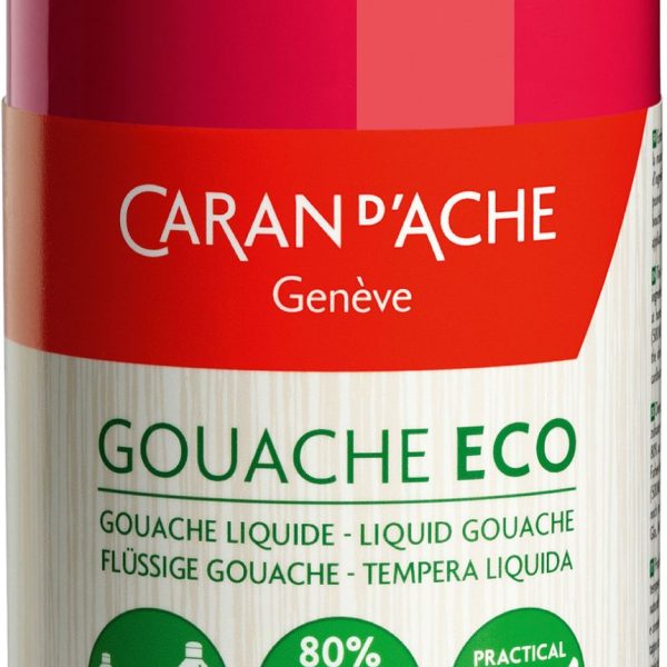 CARAN D'ACHE Deckfarbe Gouache Eco 500ml 2370.080 karmin flüssig