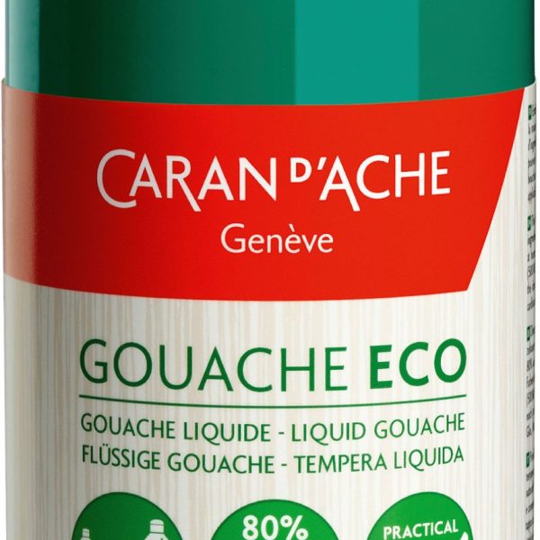 CARAN D'ACHE Deckfarbe Gouache Eco 500ml 2370.210 smaragdgrün flüssig