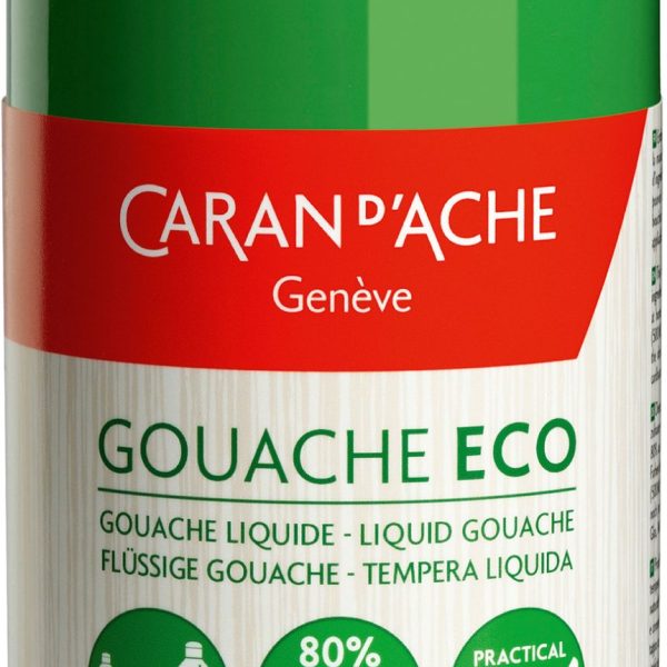 CARAN D'ACHE Deckfarbe Gouache Eco 500ml 2370.720 brillantgrün flüssig