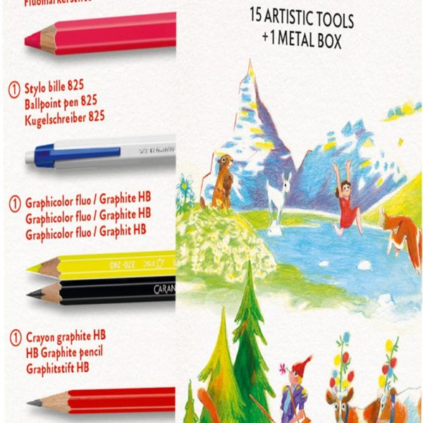 CARAN D'ACHE Multi Product Set 3000.416 16 Stück