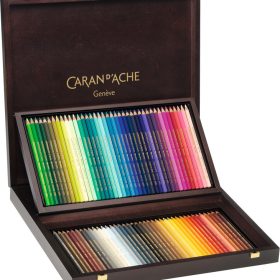 CARAN D'ACHE Farbstifte Supracolor 3,8mm 3888.920 ass. in Holzschachtel 120 Stk.