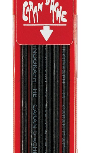 CARAN D'ACHE Minen Technograph 6B 6377.356 3mm 6 Stück