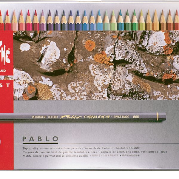 CARAN D'ACHE Farbstifte Pablo 666.380 ass. 80 Stück