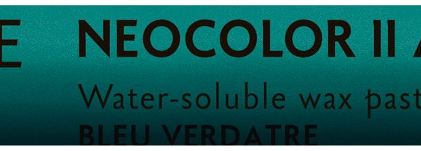 CARAN D'ACHE Wachsmalkreide Neocolor II 7500.190 grünblau