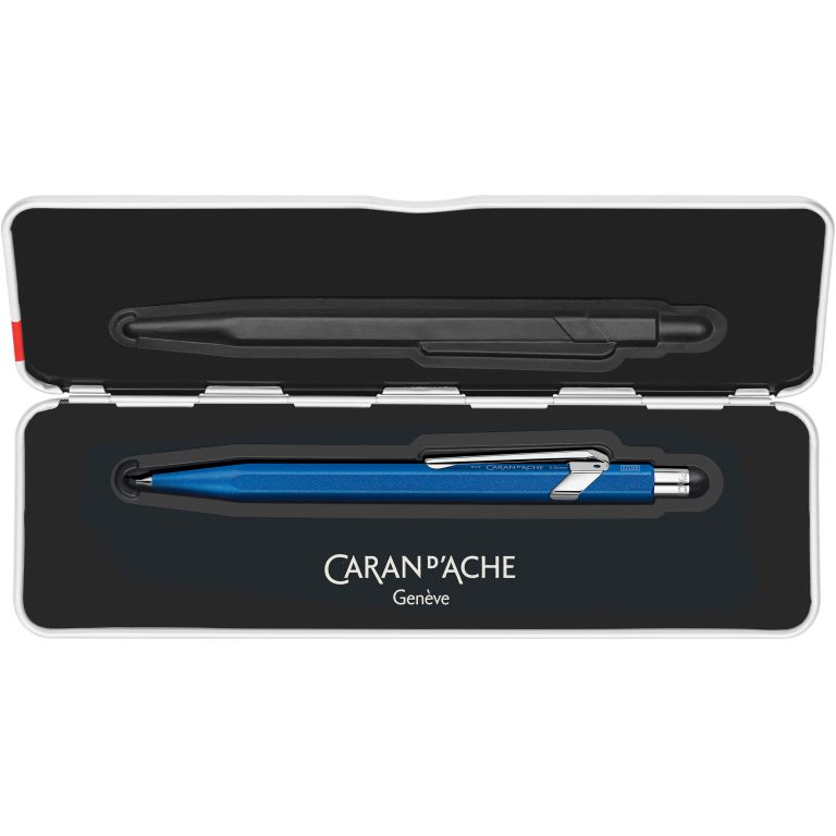 CARAN D'ACHE Minenhalter 849 Colormat-X 844.635 blau, Slimpack