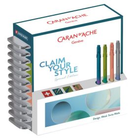 CARAN D'ACHE Kugelschreiber 849 849.601 Claim your Style 12 Stück