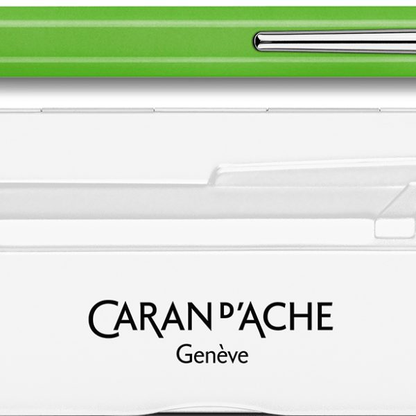 CARAN D'ACHE Kugelschreiber 849 Pop Line 849.730 grün, mit Metalletui