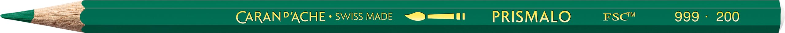 CARAN-DACHE-999.200-7610186843457 CARAN D'ACHE Farbstifte Prismalo 3mm 999.200 blaugrün – Hochwertig & günstig bei ShopDeca