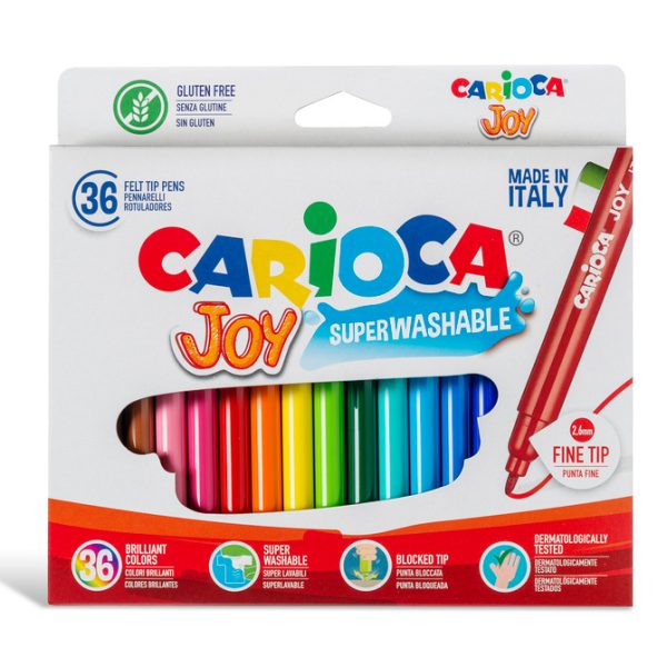 CARIOCA Fasermaler Joy 2,6mm 40616 36 Stück