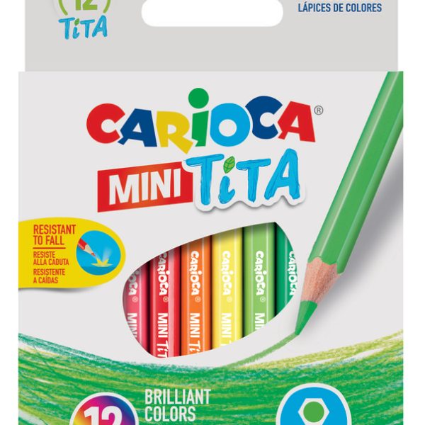 CARIOCA Farbstift Mini Tita 3mm 42323 12 Stück
