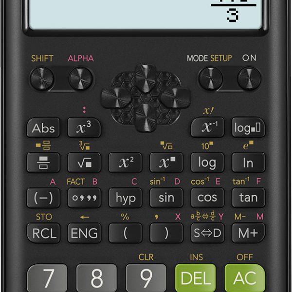 CASIO Rechner wissenschaftlich FX-85ESPLUS-3-CH Solar