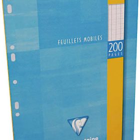 CLAIREFONTAINE Ringbucheinlagen A4 1732 5 mm kariert 50 Stück