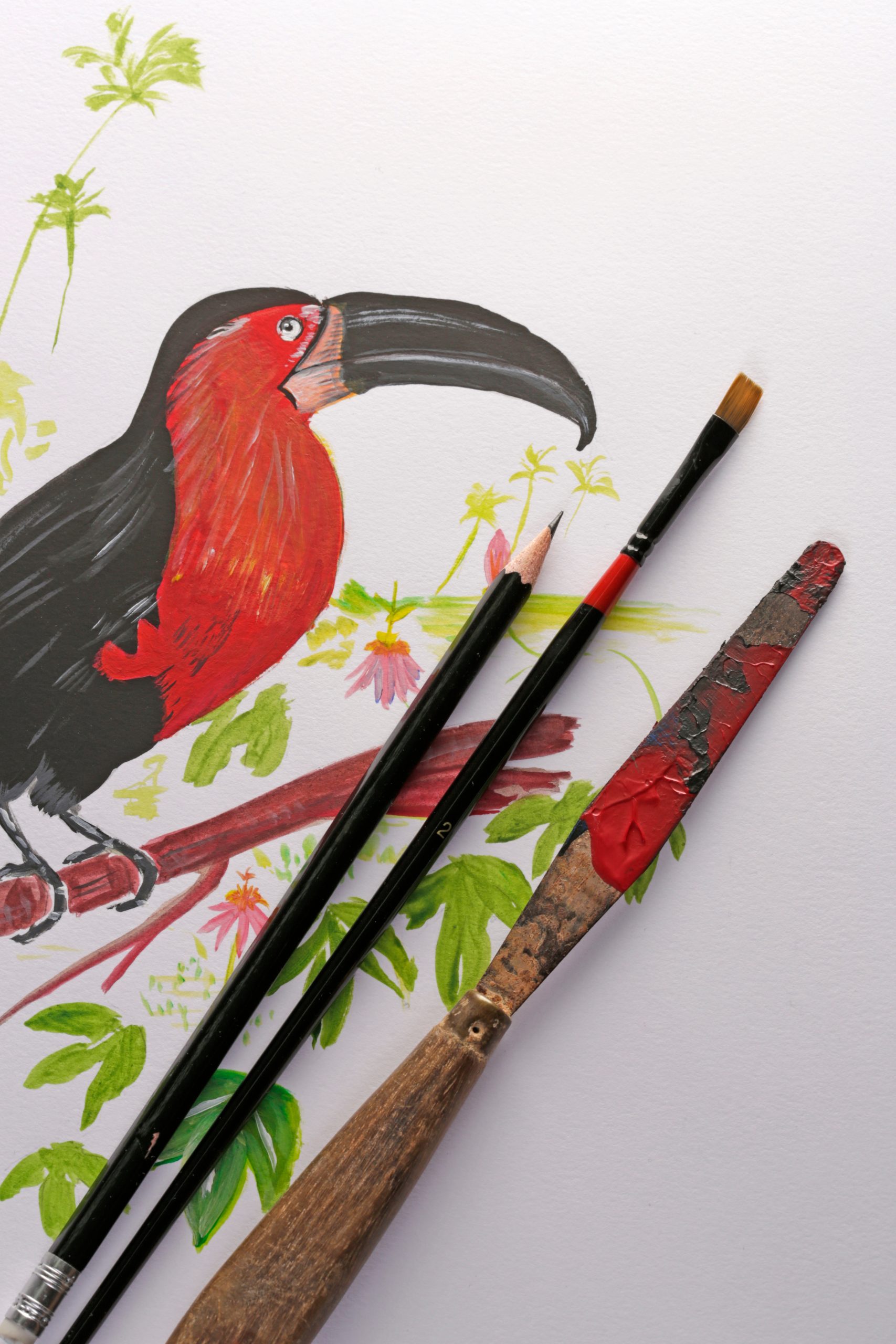 CLAIREFONTAINE-96538C-3329680965384 CLAIREFONTAINE Paint'On A5 96538C Weiß 40 Blatt – Hochwertig & günstig bei ShopDeca