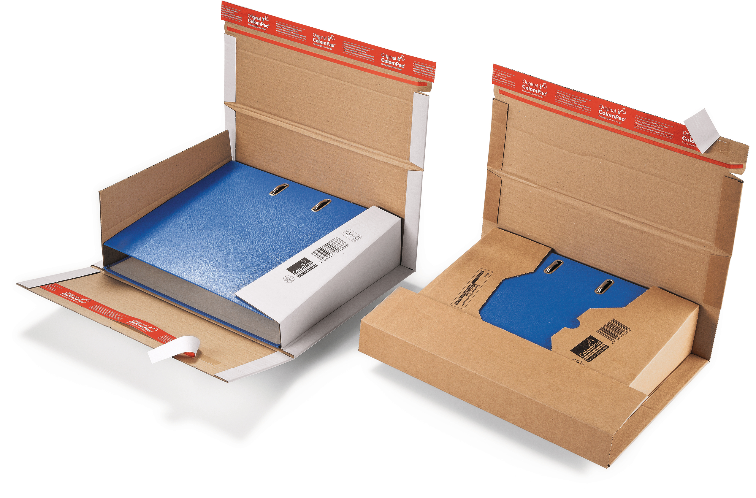 COLOMPAC-2053498-4033657500117 COLOMPAC Versandkarton Ordner A4 2053498 158g, braun, Kleber 20 Stück – Hochwertig & günstig bei ShopDeca