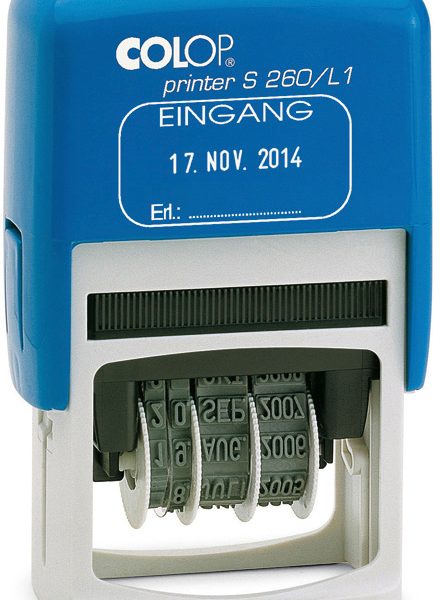 COLOP Datumstempel Eingang D S260L1/D 24x45mm