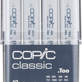 COPIC Marker Classic 2007502 Basis-Set, 12 Stück