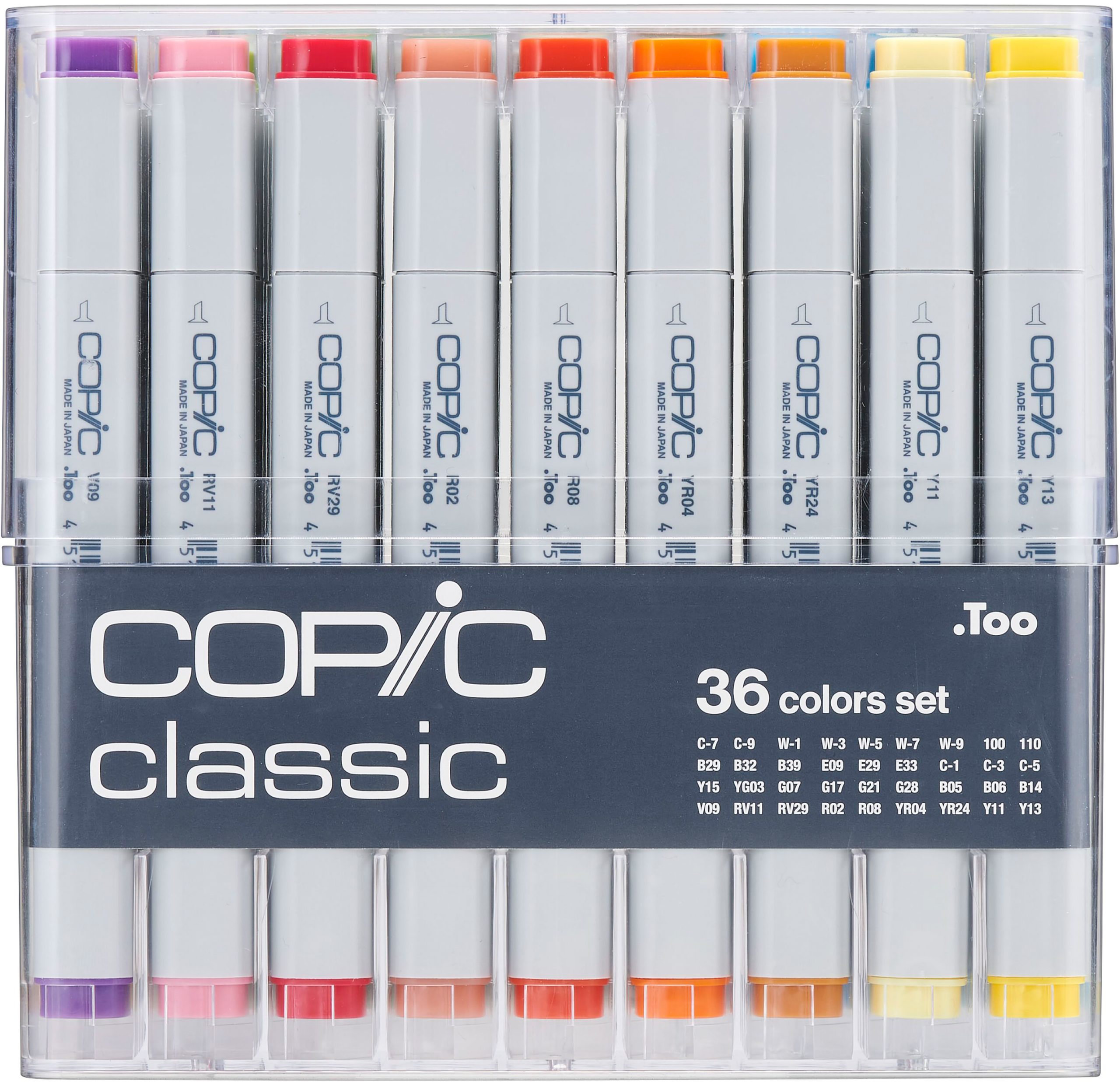 Classic12 COPIC Marker Classic 20075158 Basis-Set, 36 Stück – Hochwertig & günstig bei ShopDeca