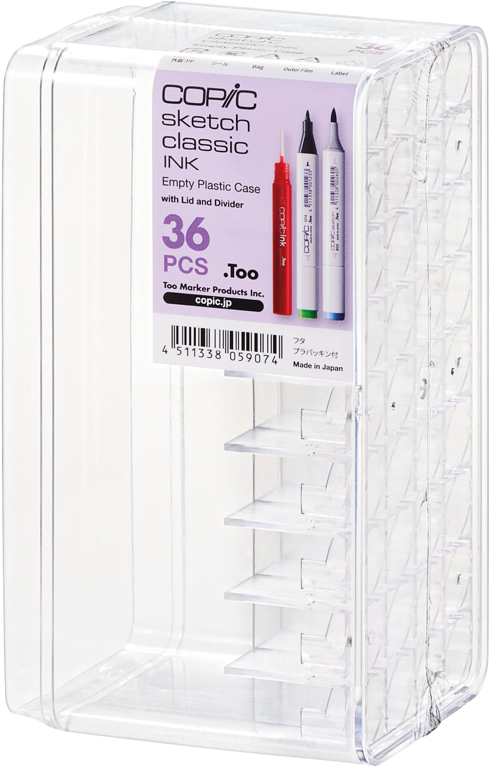 Classic12 COPIC Display leer 20075D36 Classic, Sketch, Ink 36 Stück – Hochwertig & günstig bei ShopDeca