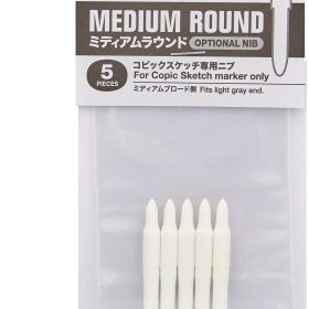 COPIC Ersatzspitze Sketch 21075R Medium Round, 5 Stück