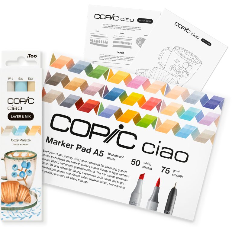 COPIC Marker Ciao 220750205 Cozy Palette 3 Stück