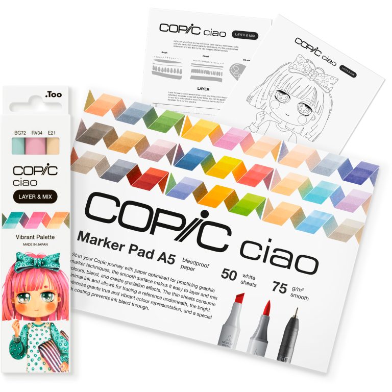 COPIC Marker Ciao 220750207 Vibrant Palette 3 Stück
