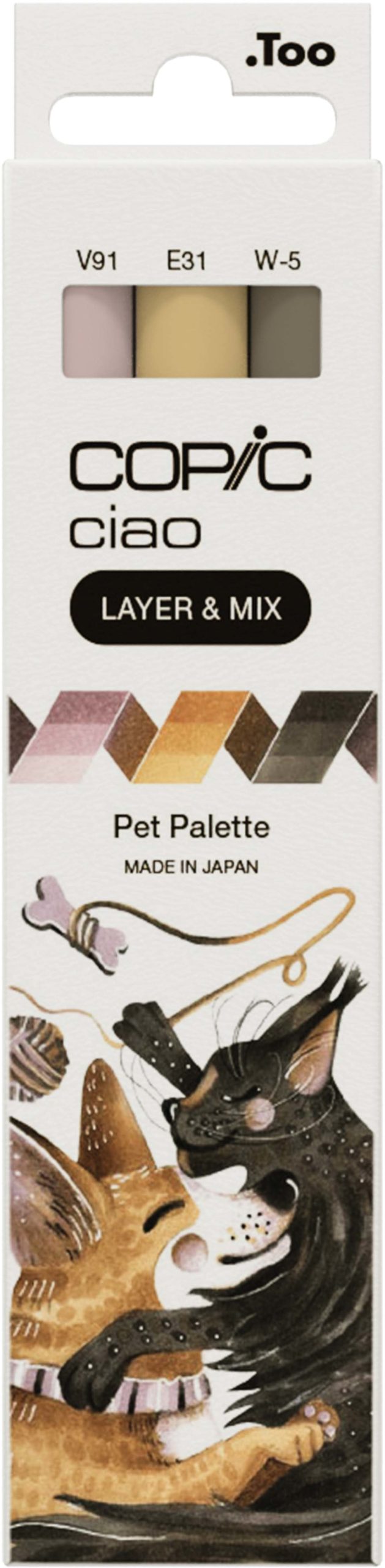 COPIC-220750302-4013695266732 COPIC Marker Ciao 220750302 Pet Palette 3 Stück – Hochwertig & günstig bei ShopDeca