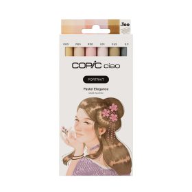 COPIC Marker Ciao Portrait Set 22075582 Pastel Elegance 6 Stück