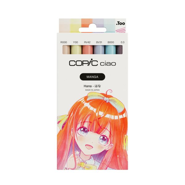 COPIC Marker Ciao Manga Set 22075586 Hana 6 Stück