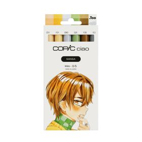 COPIC Marker Ciao Manga Set 22075587 Hiro 6 Stück