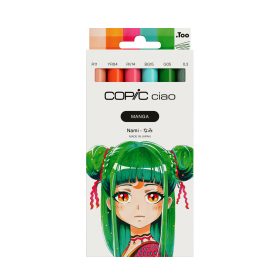 COPIC Marker Ciao Manga Set 22075588 Nami 6 Stück