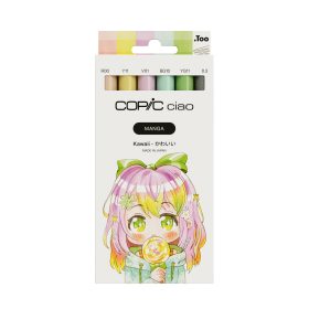 COPIC Marker Ciao Manga Set 22075597 Kawaii 6 Stück