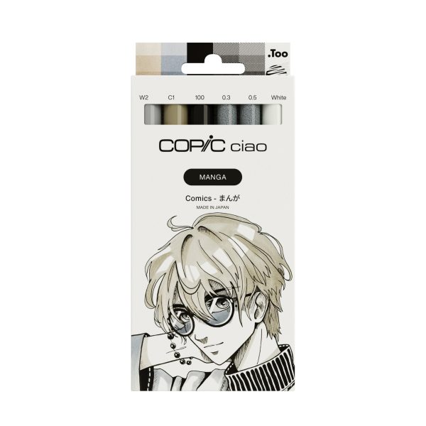 COPIC Marker Ciao Manga Set 22075598 Comics 6 Stück