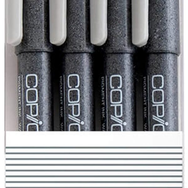 COPIC Multiliner 22075623 Cool Grey Set, 4 Stück ass.